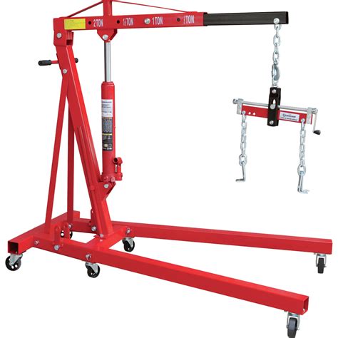 with these hoists & cranes. . Engine hoist harbor freight